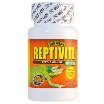 Zoo Med Reptivite Reptile Vitamins with D3 - 2 oz