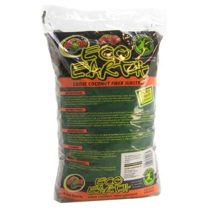 Zoo Med Eco Earth Loose Coconut Fiber Substrate - 8 Quarts