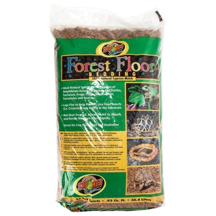 Zoo Med Forrest Floor Bedding - All Natural Cypress Mulch - 24 Quarts